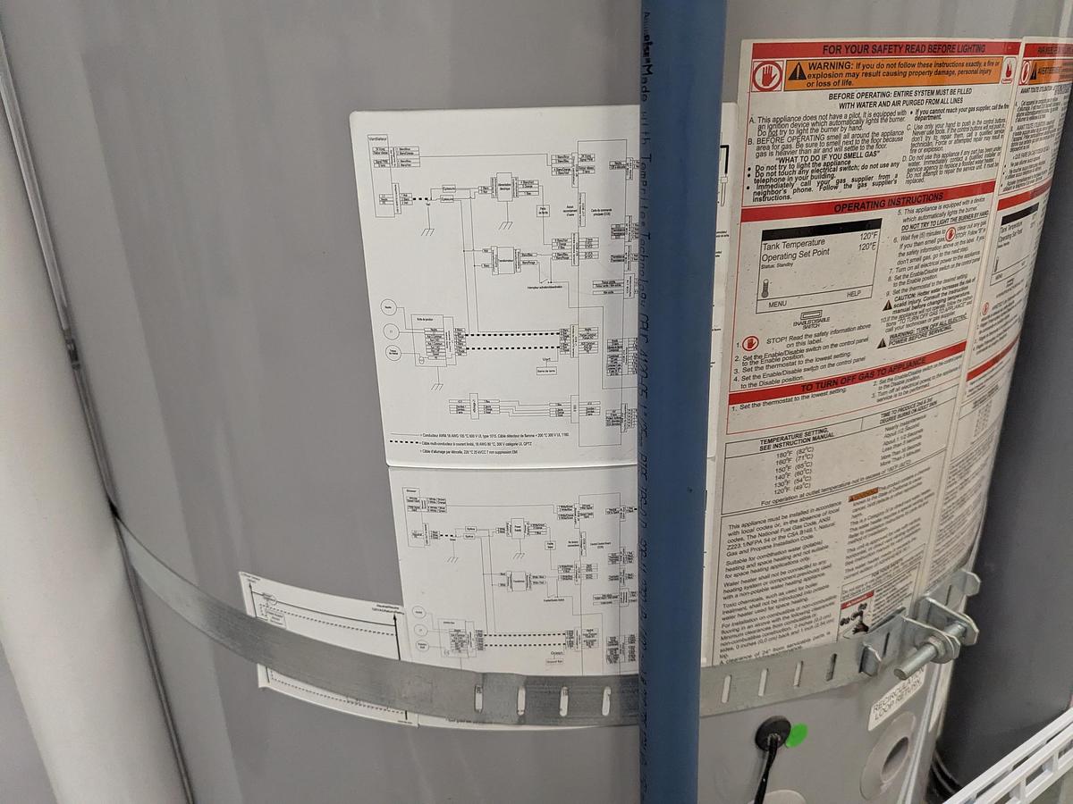 Used A.O. Smith Cyclone MXi Gas Water Heater
