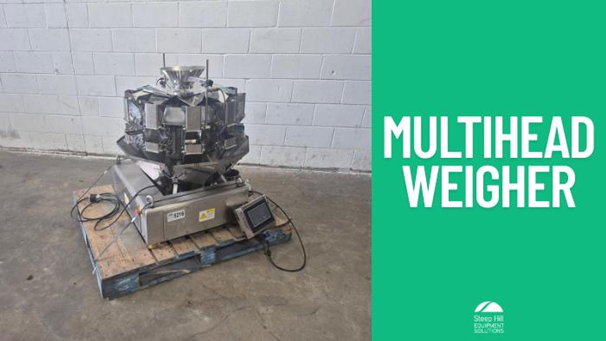 Used Sensograph Packaging Technology 10-Head Multihead Combination Weigher