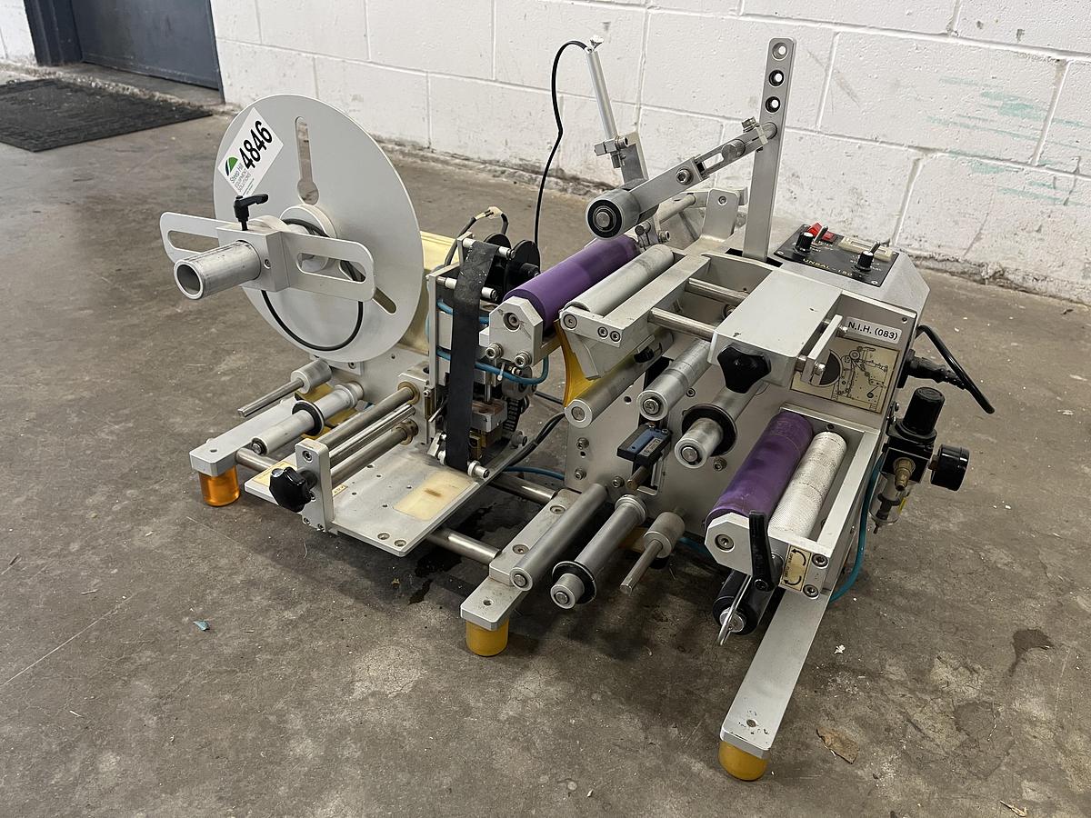 Used Tabletop Bottle Labeller