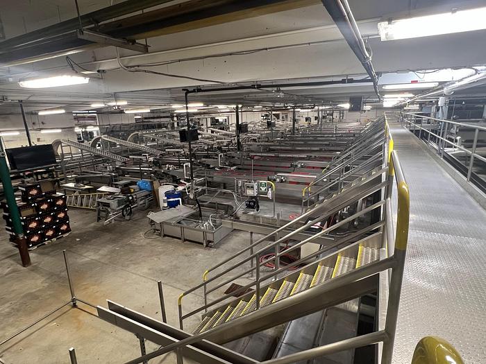 Used Compac (Van Doren) Cherry Sizing Line 2016 Complete Line