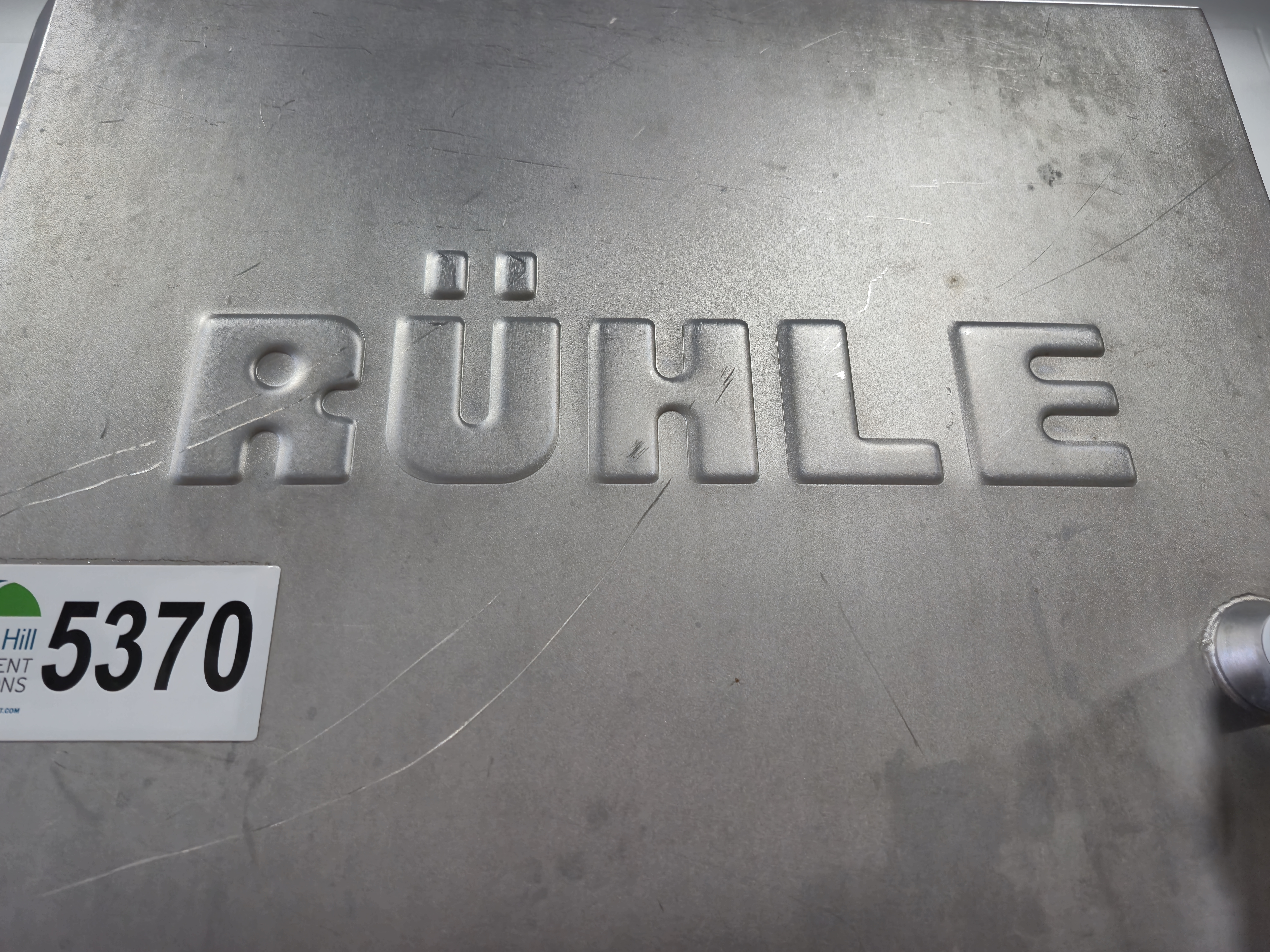 Used Rühle IR 56 Stainless Steel Brine Injector