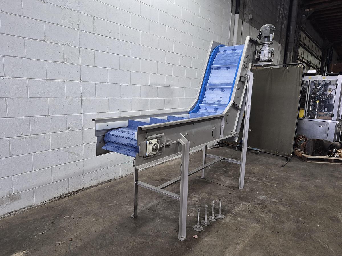 Used Incline Modular Conveyor