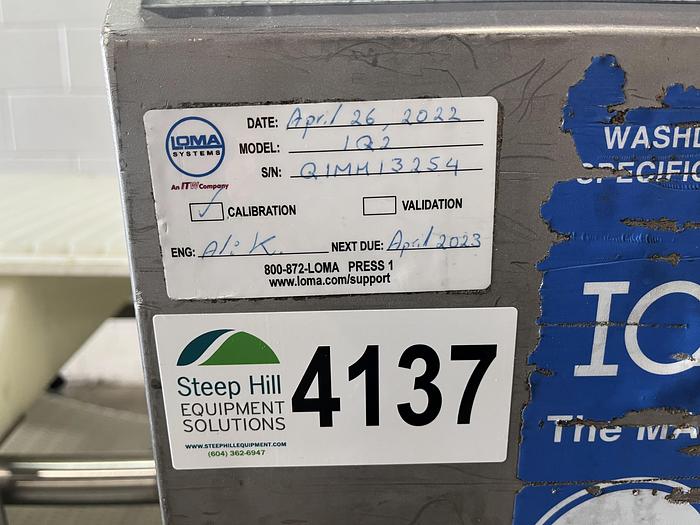 Used Loma IQ2 The MAX! Metal Detector