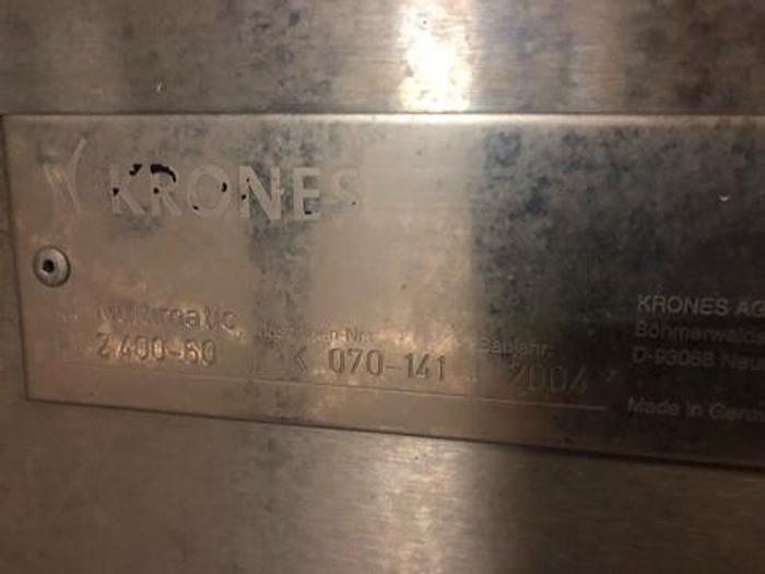 Used Krones Multimatic Cold-Glue Bottle Labeller