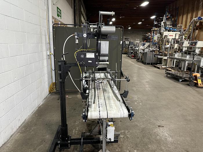 Used Auto Labe 110RH Single-Head Labeller with 310 Imprinter
