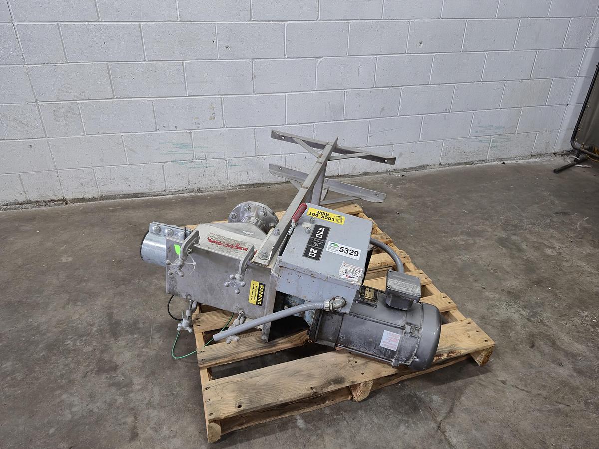 Used Flexicon Sanitary Stainless Steel Screw Conveyor / Volumetric Auger Feeder