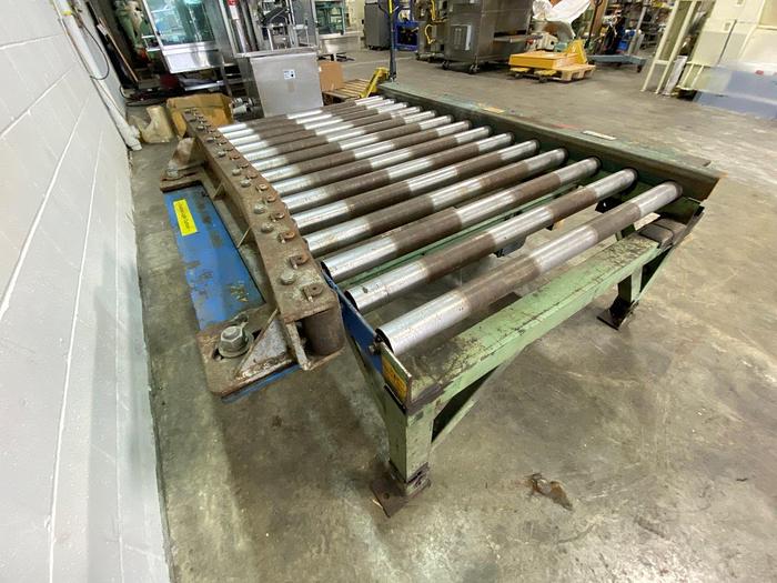 Used 5'8 Roller Conveyor