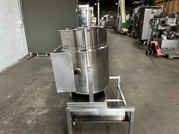 Used Cleveland KGT-12T 12 Gallon 2/3 Steam Jacketed Kettle 