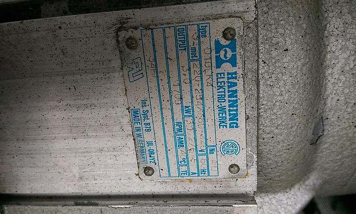 Used Dixie Horizontal Thermoformer for Parts