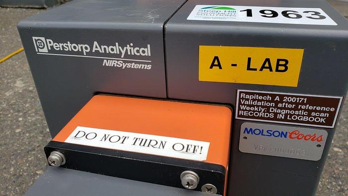 Used P.A.NIRSystems Rapitec Beverage Analyzer