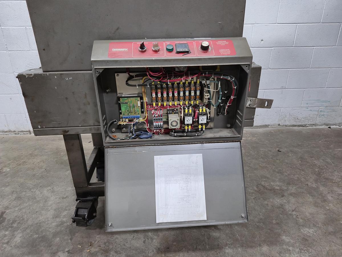 Used Damark STR16 Standalone Heat Shrink Tunnel