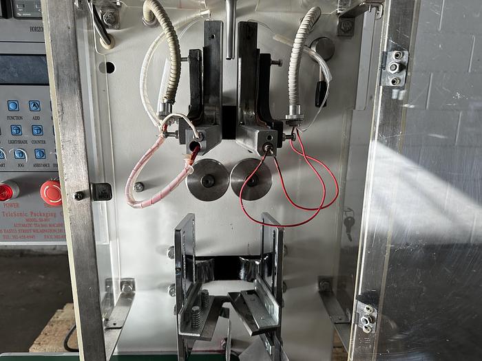 Used TeleSonic SB-80V VFFS Volumetric Filler