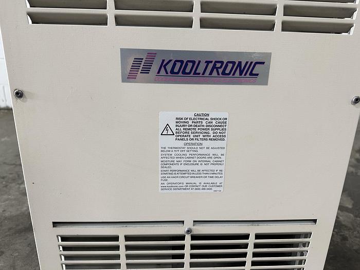 Used Kooltronic Panel Mount Air Conditioner