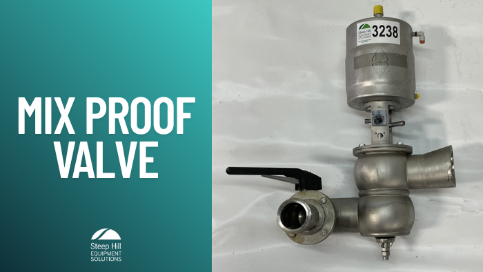 Used Ausvalve Pneumatic Mix Proof Valve