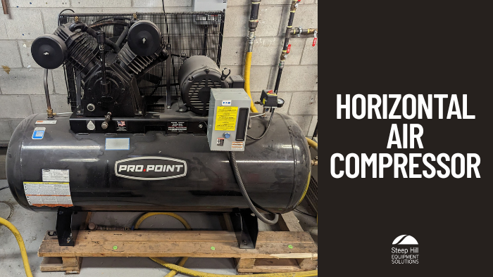 Used Pro.Point Horizontal-Style Air Compressor
