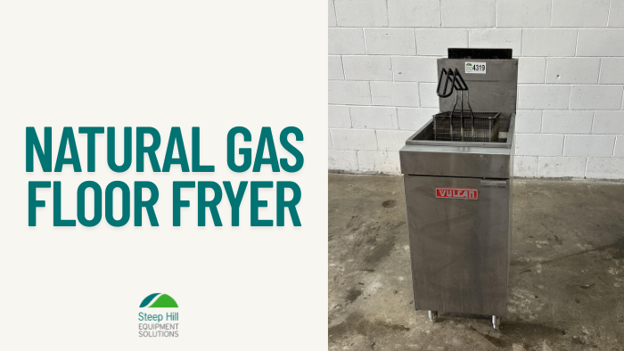 Used Vulcan Natural Gas Floor Fryer