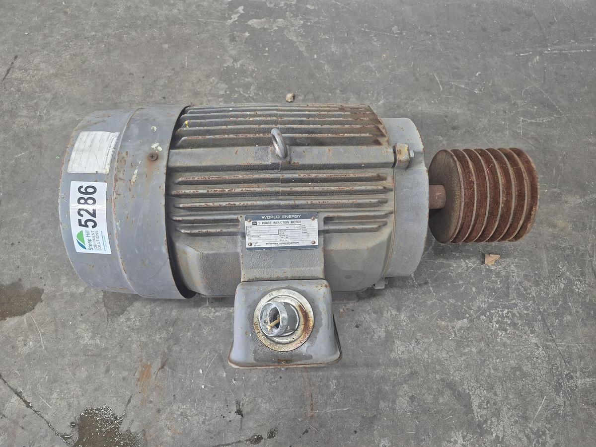 Used World Energy 3 Phase Induction Motor
