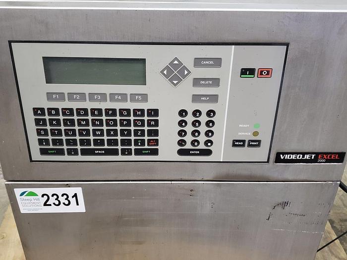 Used Marconi VIDEOJET Excel 2000 Ink Jet Printer