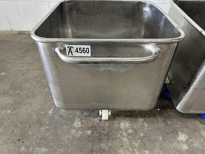 Used Stainless Steel Meat Buggies