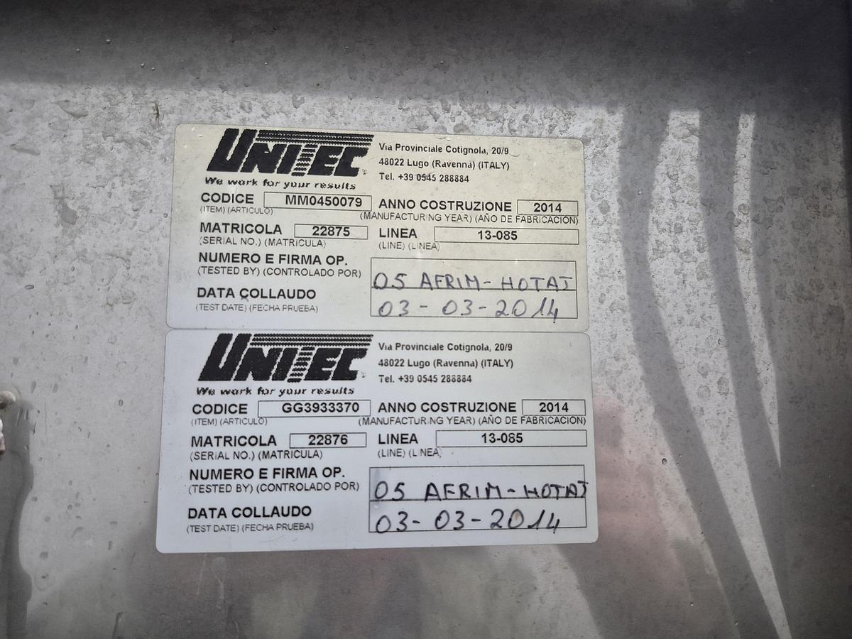 Used Unitec 2-Lane Inspection & Box Filler