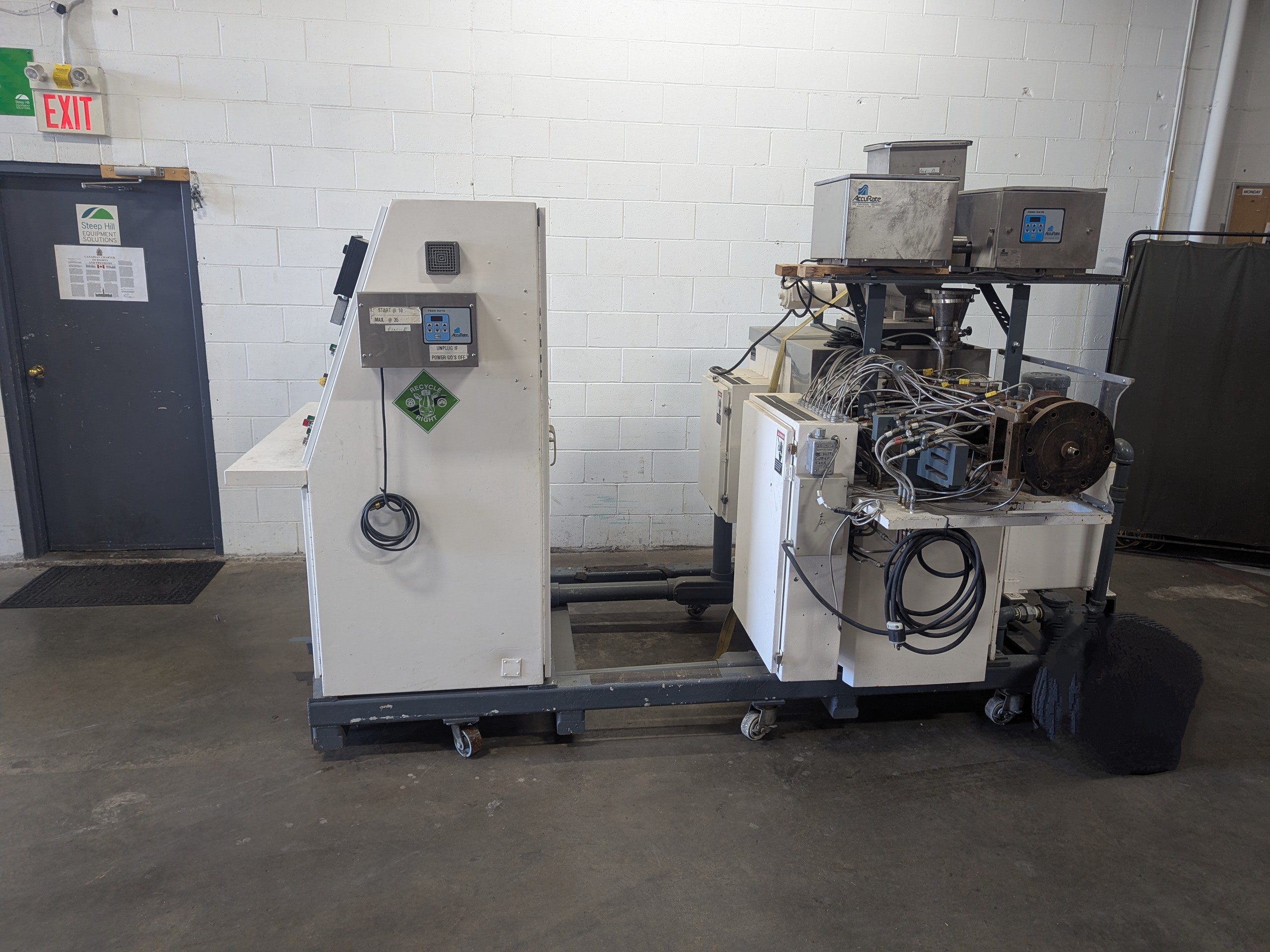 Used Baker Twin Screw Extruder