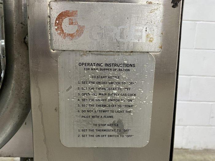 Used Groen TDH-40 SS Tilt Kettle