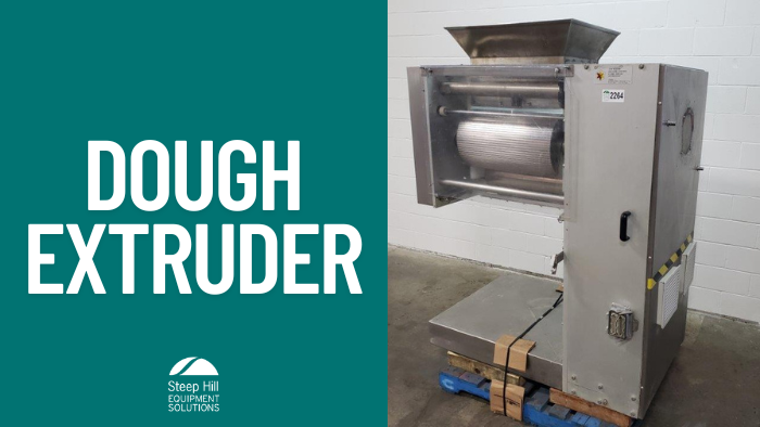 Used CIM-Comas 3-Roller Dough Extruder