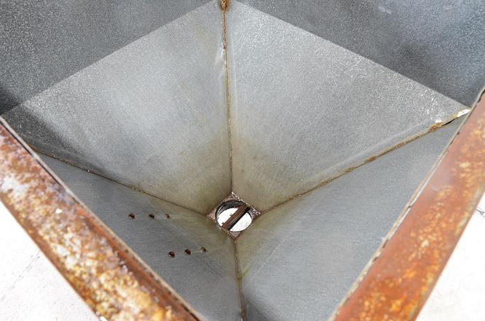 Used 150 Gallon Mobile Bin Hopper