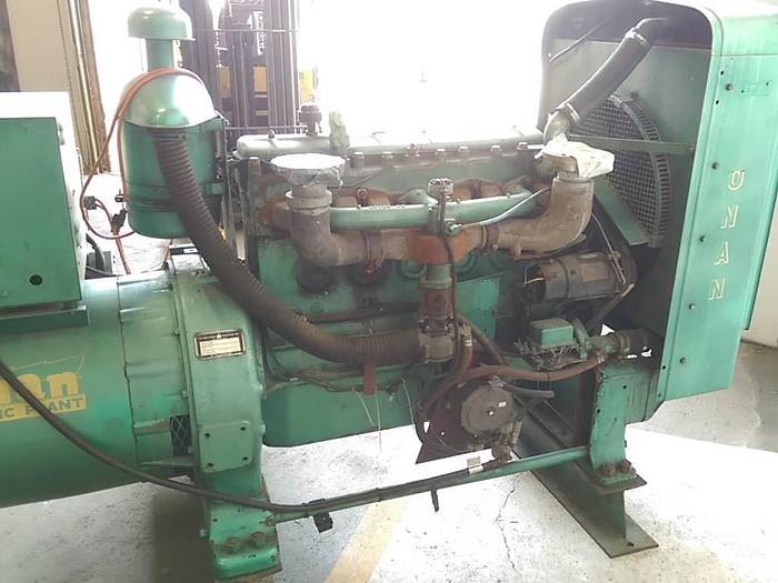 Used Onan 63KVA Gas Generator