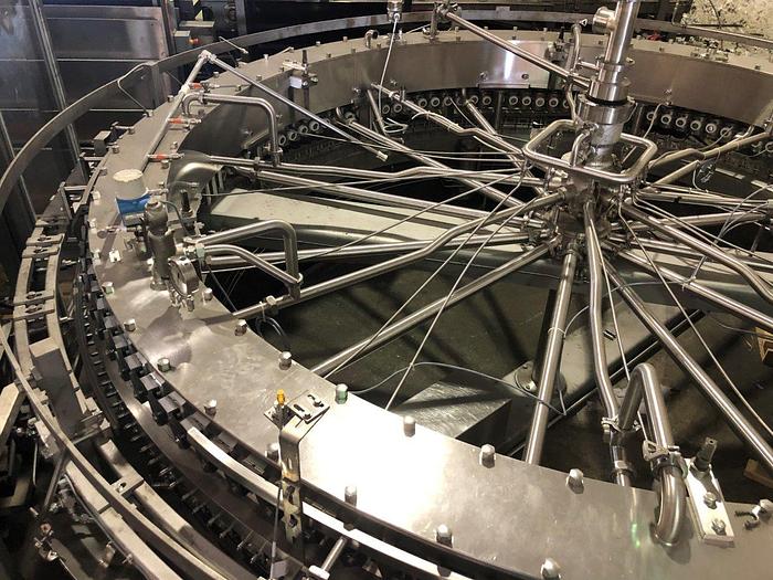 Used KHS Innofill 124 Valve Can Filler with Pneumatic Scale Seamer