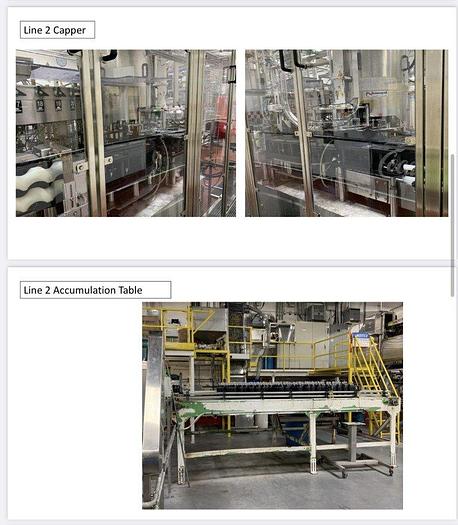 Used Bottling Line