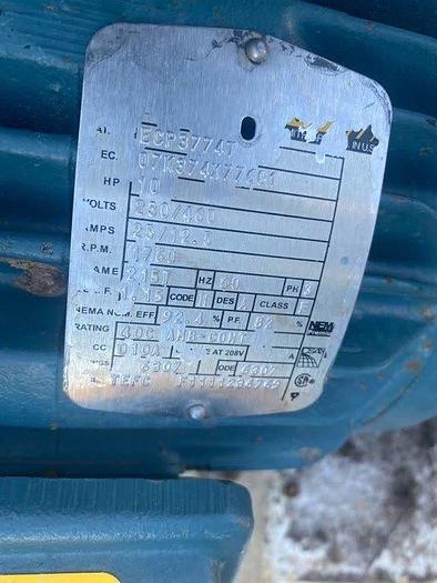 Used K-S Rotary Drum Vacuum Filter