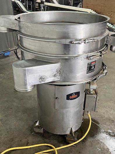 Used Kason K30-2-SS Vibrating Screen Separator