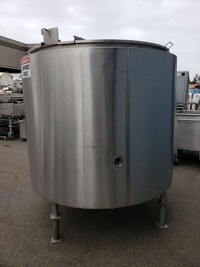 Used 500 Gallon SS Jacketed Holding Tank