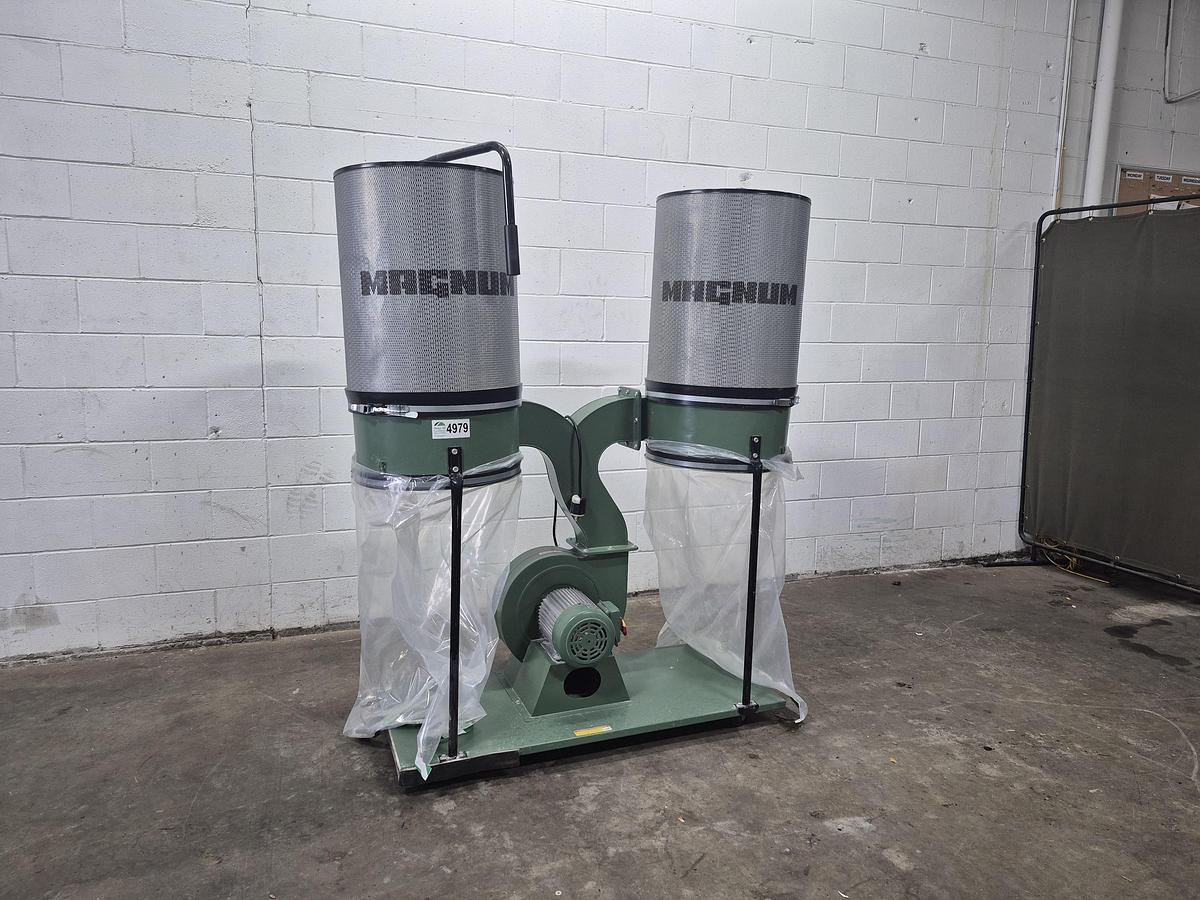 Used General International 10-210 M1 2 Bag Dust Collector