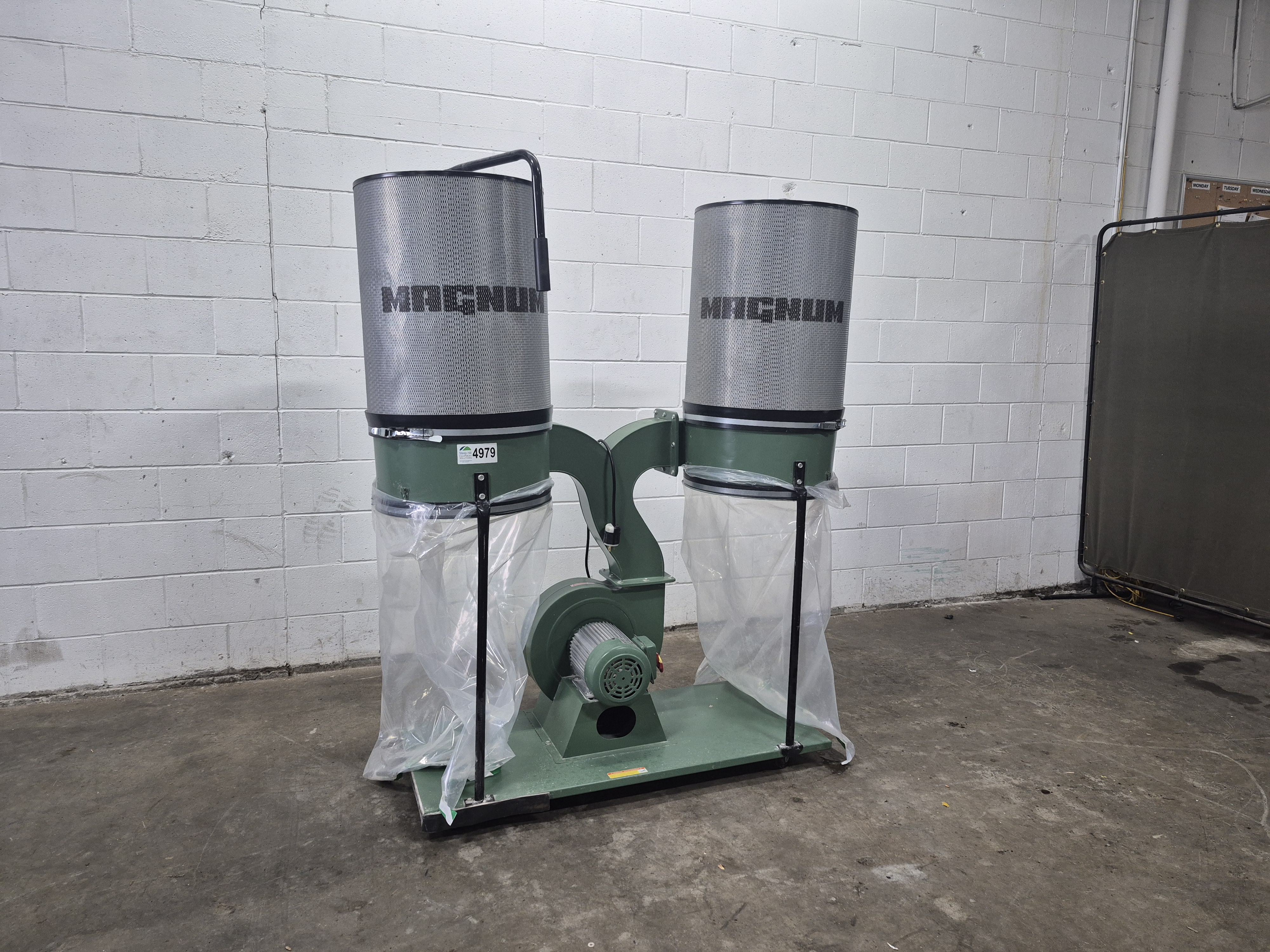 Used General International 10-210 M1 2 Bag Dust Collector