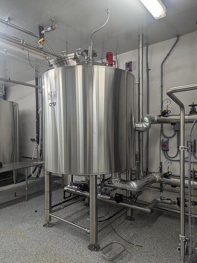 Used Cru 3,000L Mash Tun Tank