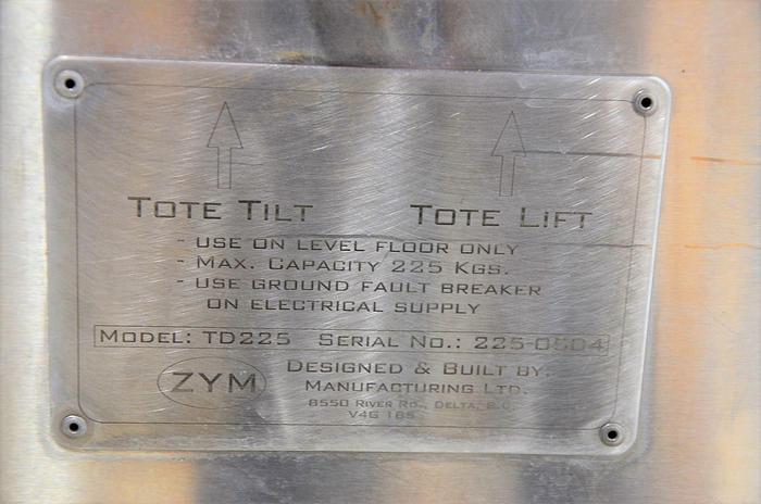 Used SS Meat Buggy Dumper