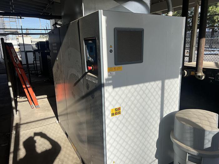Used Atlas Copco 125 HP Rotary Screw Compressor