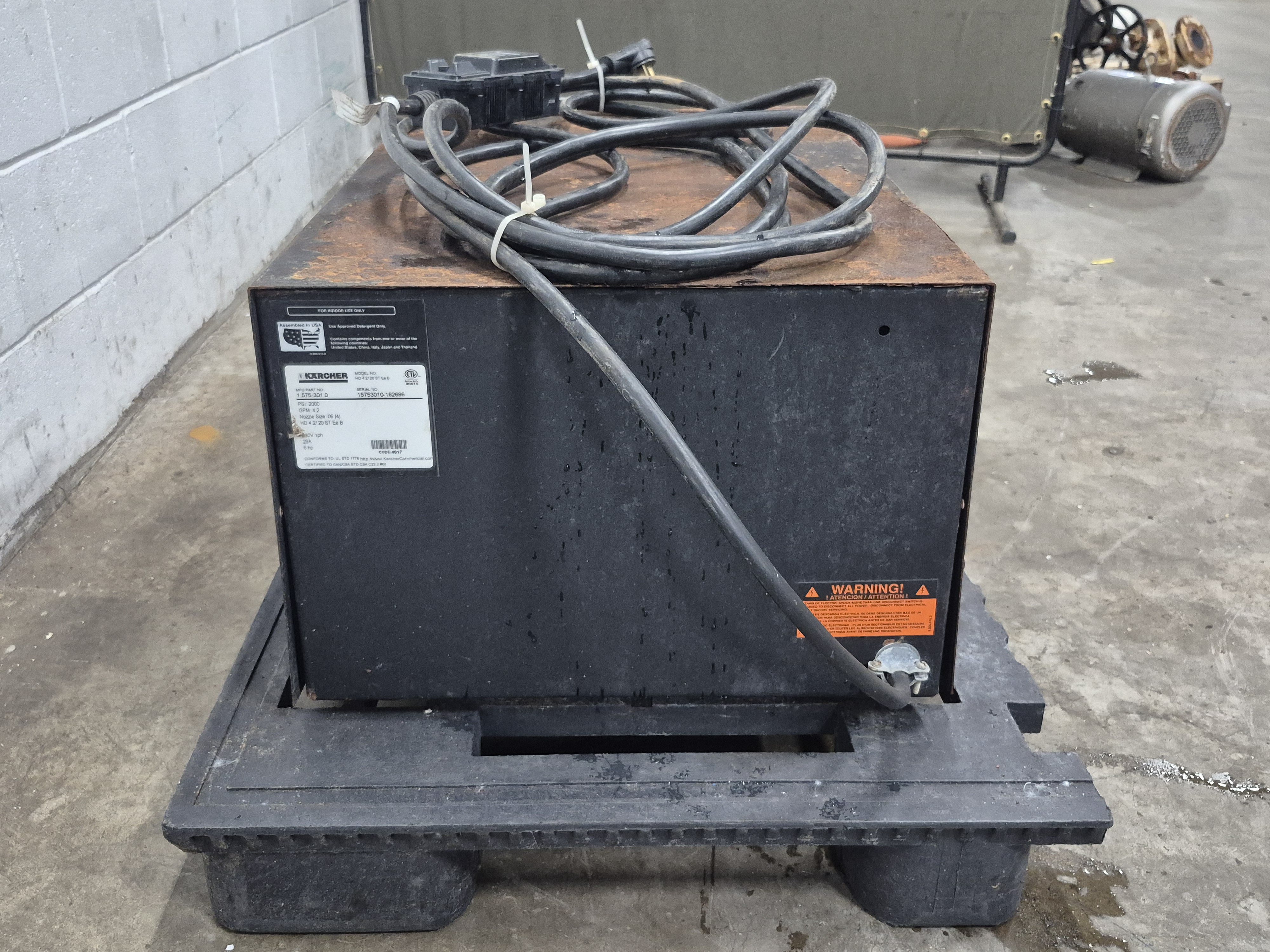 Used Karcher Electric Pressure Washer