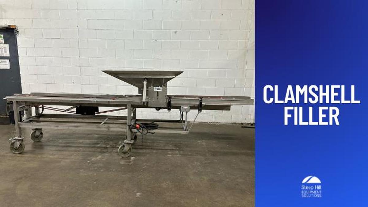 Used Berry Volumetric Clamshell Filler