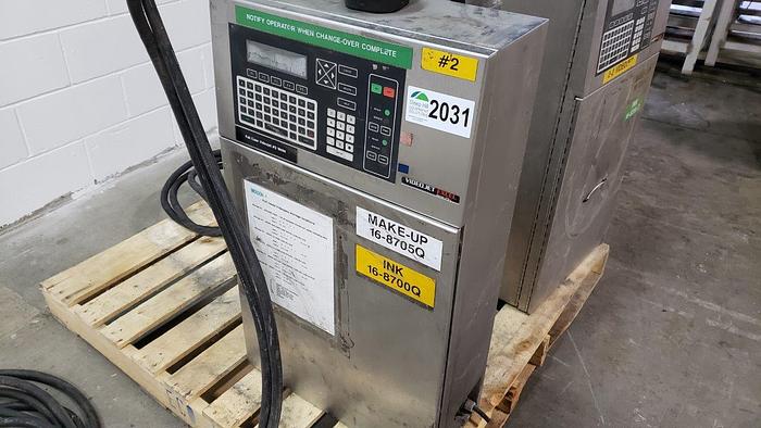 Used Videojet Excel/270i Inkjet Printers