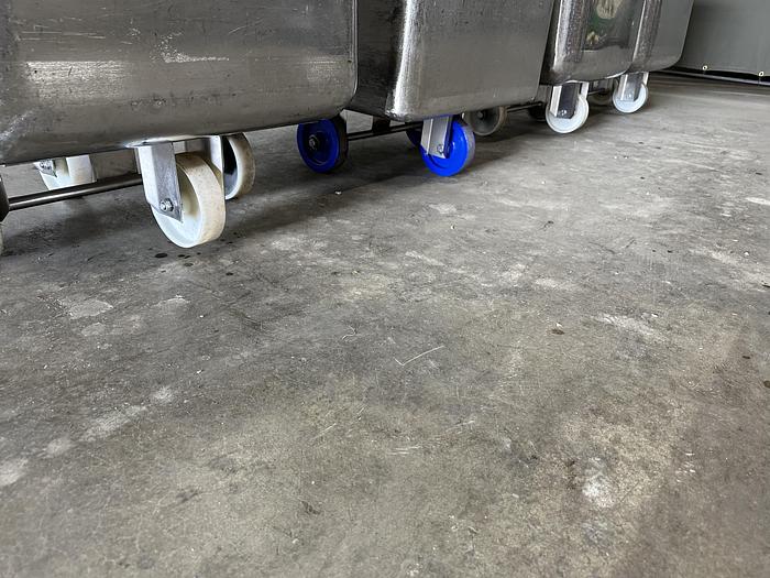 Used Stainless Steel Meat Buggies