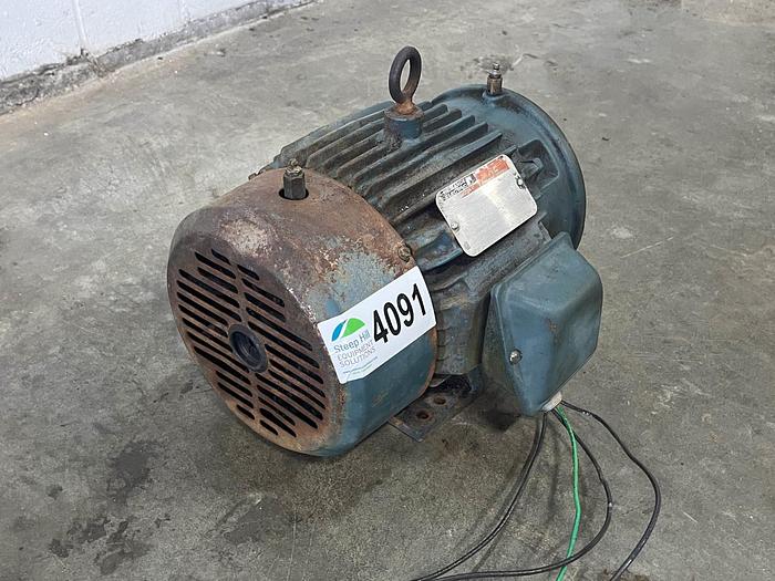 Used Reliance Electric P18G3832A 3 Hp Motor