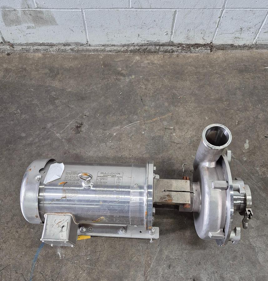 Used Ampco Centrifugal Pump with 5 HP Motor