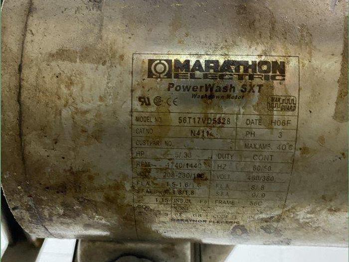 Used 20° Incline Cleated Conveyor