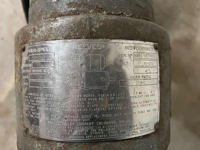 Used Waukesha Size 25 Sanitary PD Pump