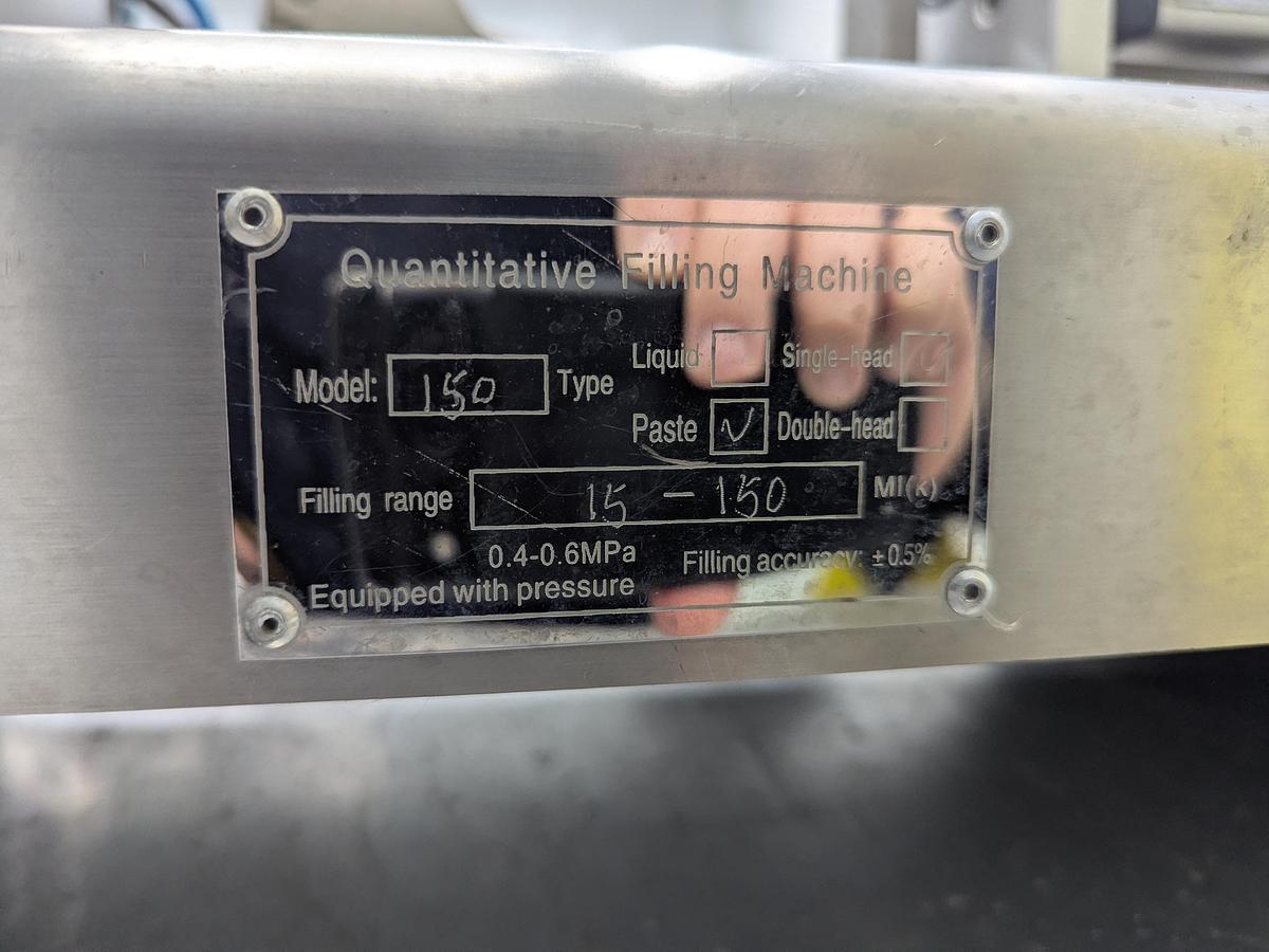 Used Quantitative 150 Piston Filler