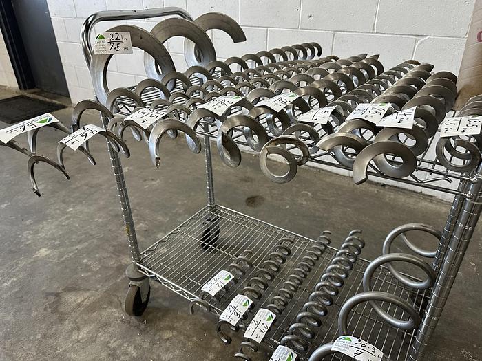 Used Lot of 15 Auger Screws