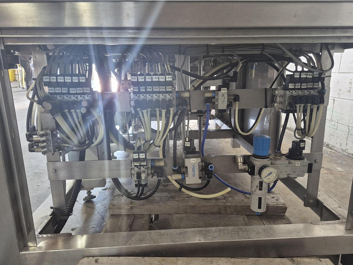 Used Pack Line PXG-3 Linear Cup Filler